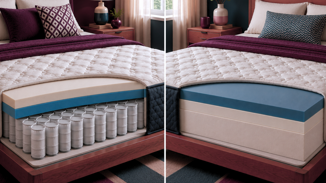Hybrid Mattress vs Memory Foam Mattress: Which Is Better?